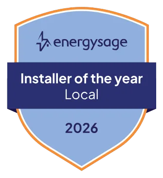 EnergySage Installer of the Year badge