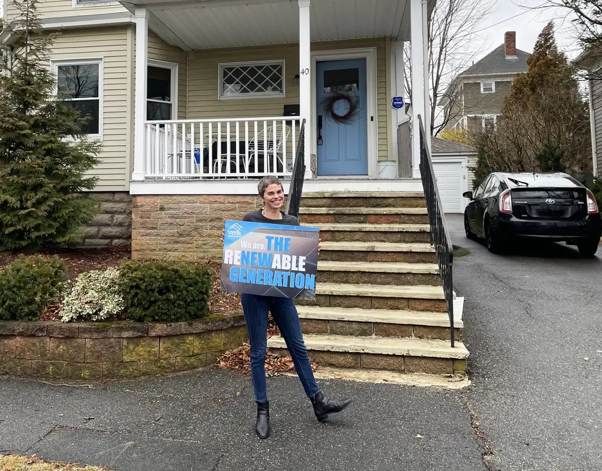 A Providence homeowner joining the Renewable Generation
